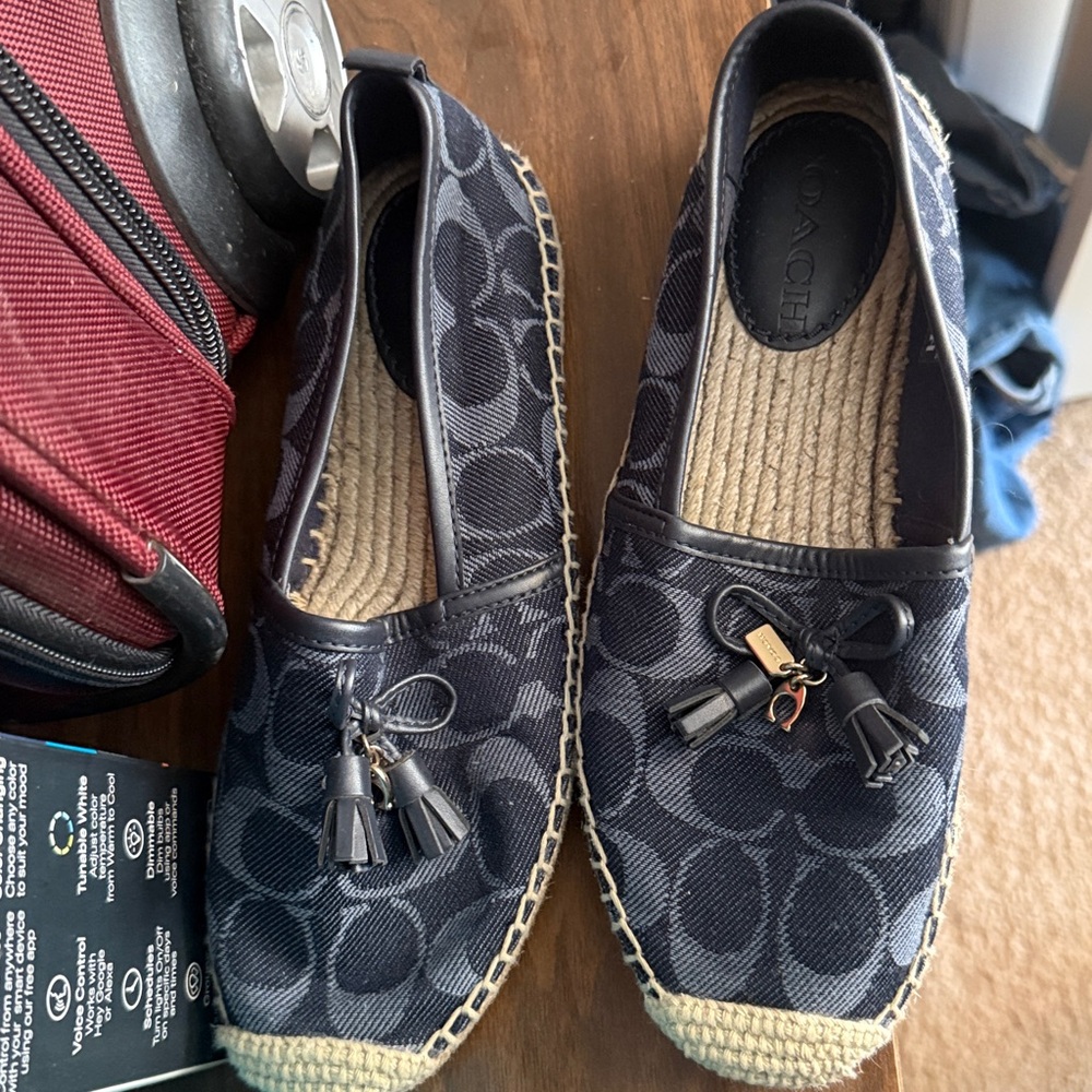Coach denim Patterned Espadrilles - Picture 4 of 4